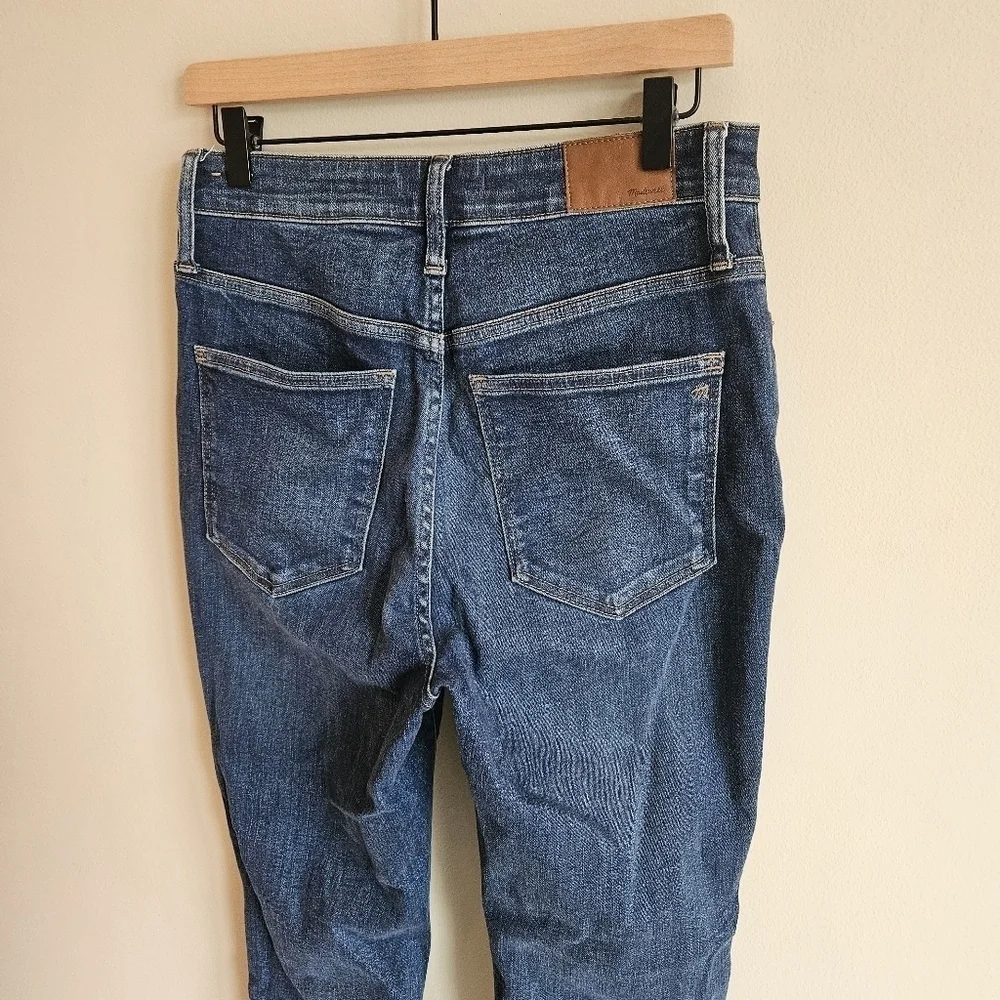 Madewell Medium Wash Curvy High-Rise Skinny Jeans